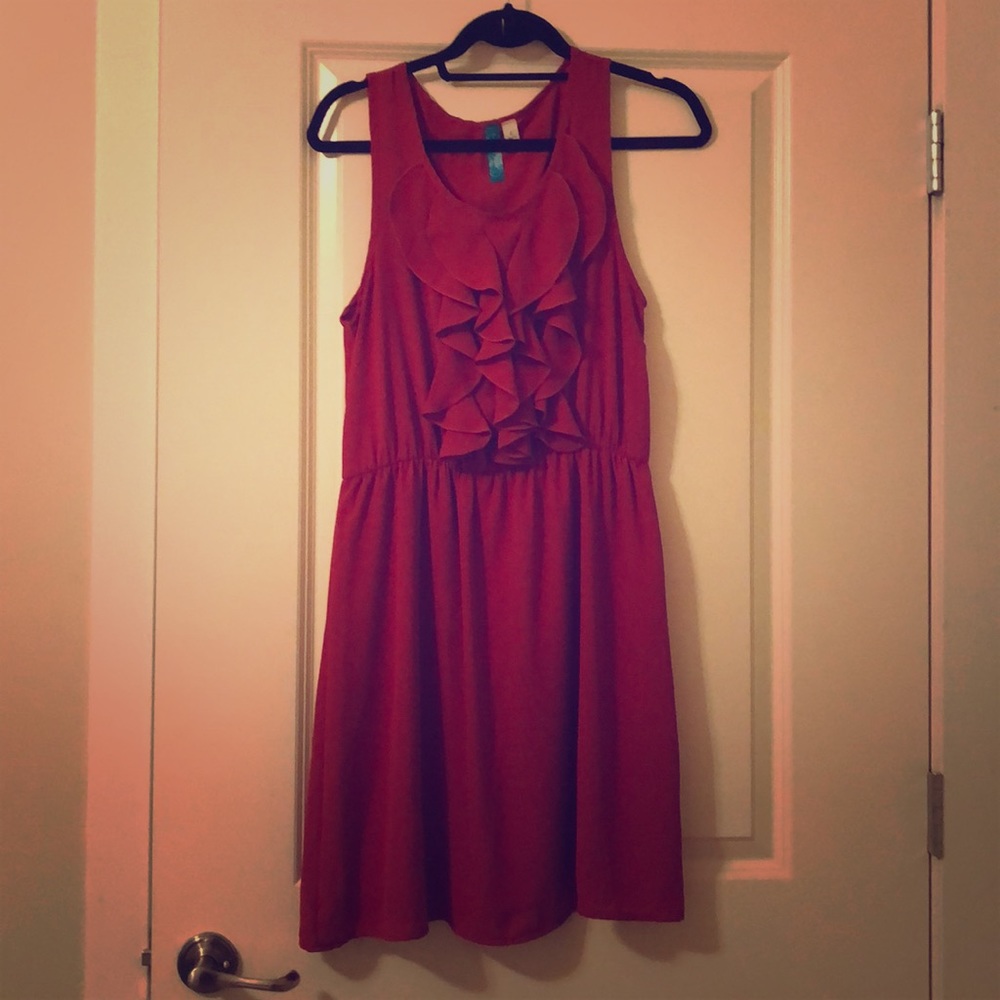Orange dress